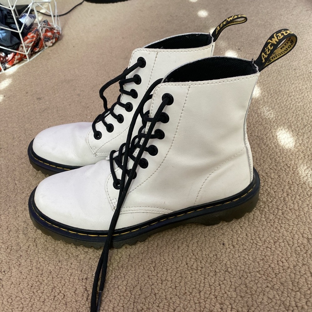 White Dr. Martens - Picture 2 of 5
